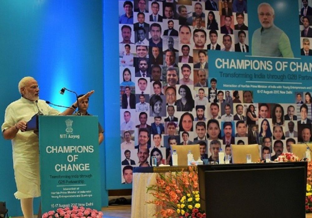 champions of change-narendra modi-startups-entrepreneurs