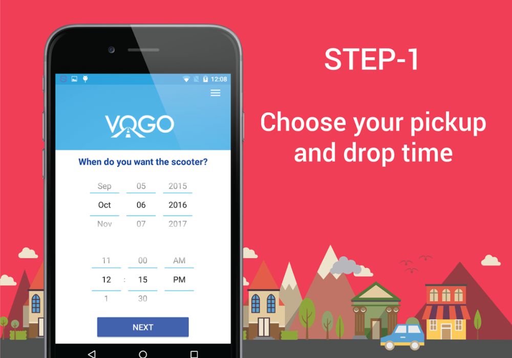 vogo-scooter rental-seed funding