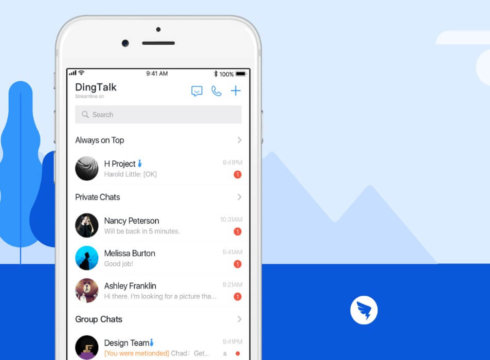 dingtalk-alibaba-chat app