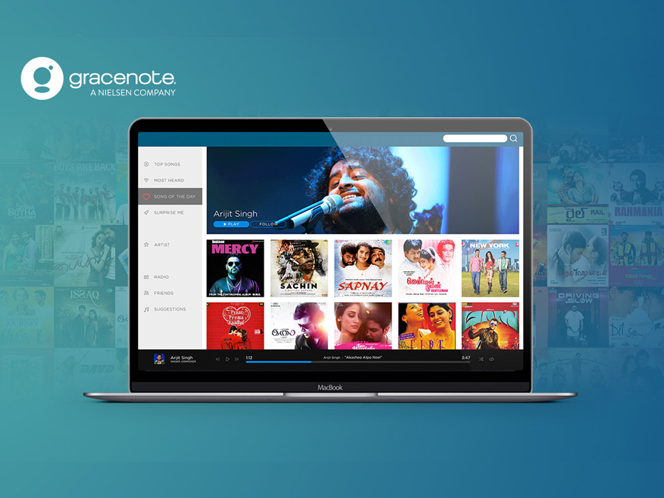 Gracenote wants music streaming services in India