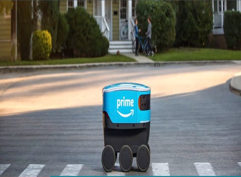Amazon Shows Off Its 'Adora Bots' Amazon Scout High-Tech Delivery