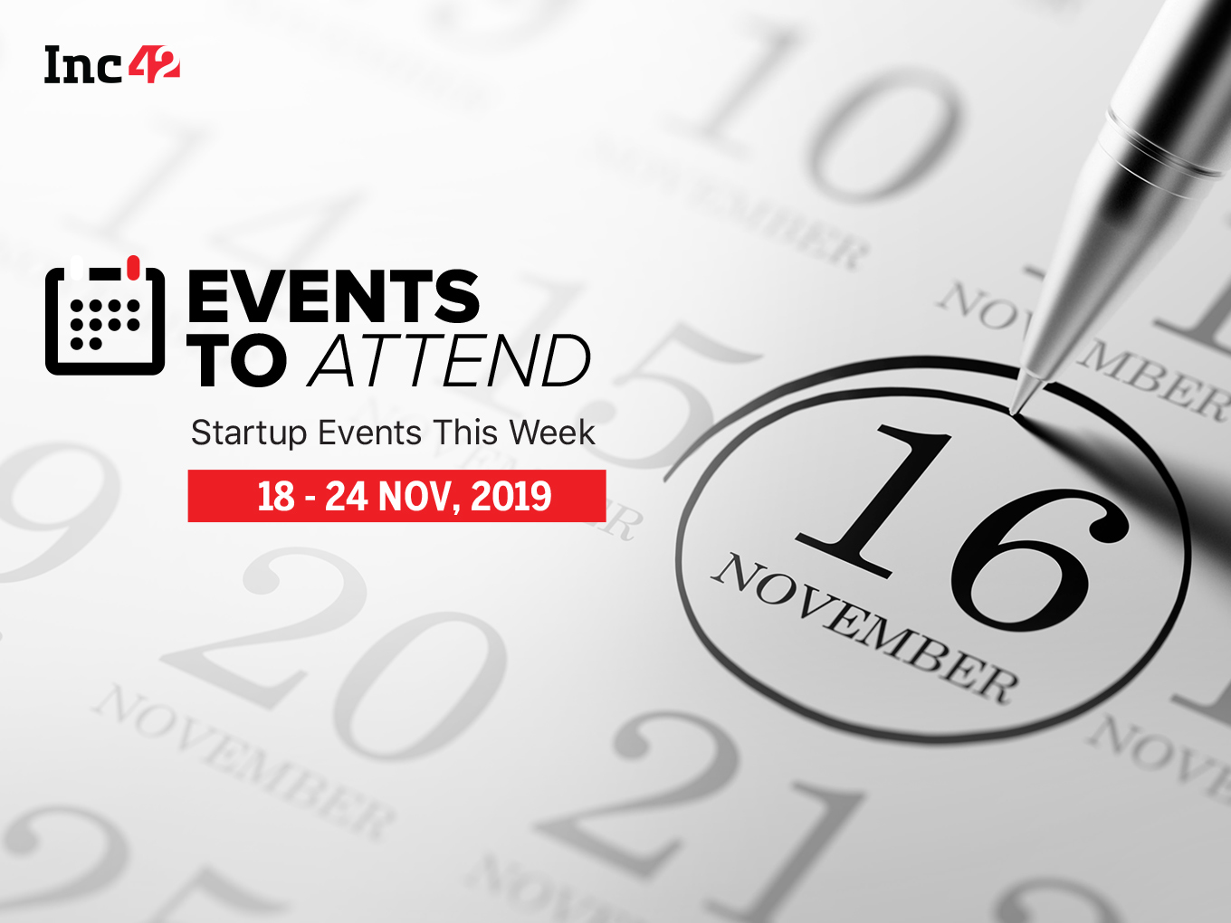 Startup Events This Week: Mixer By Inc42, VC Dinner And More