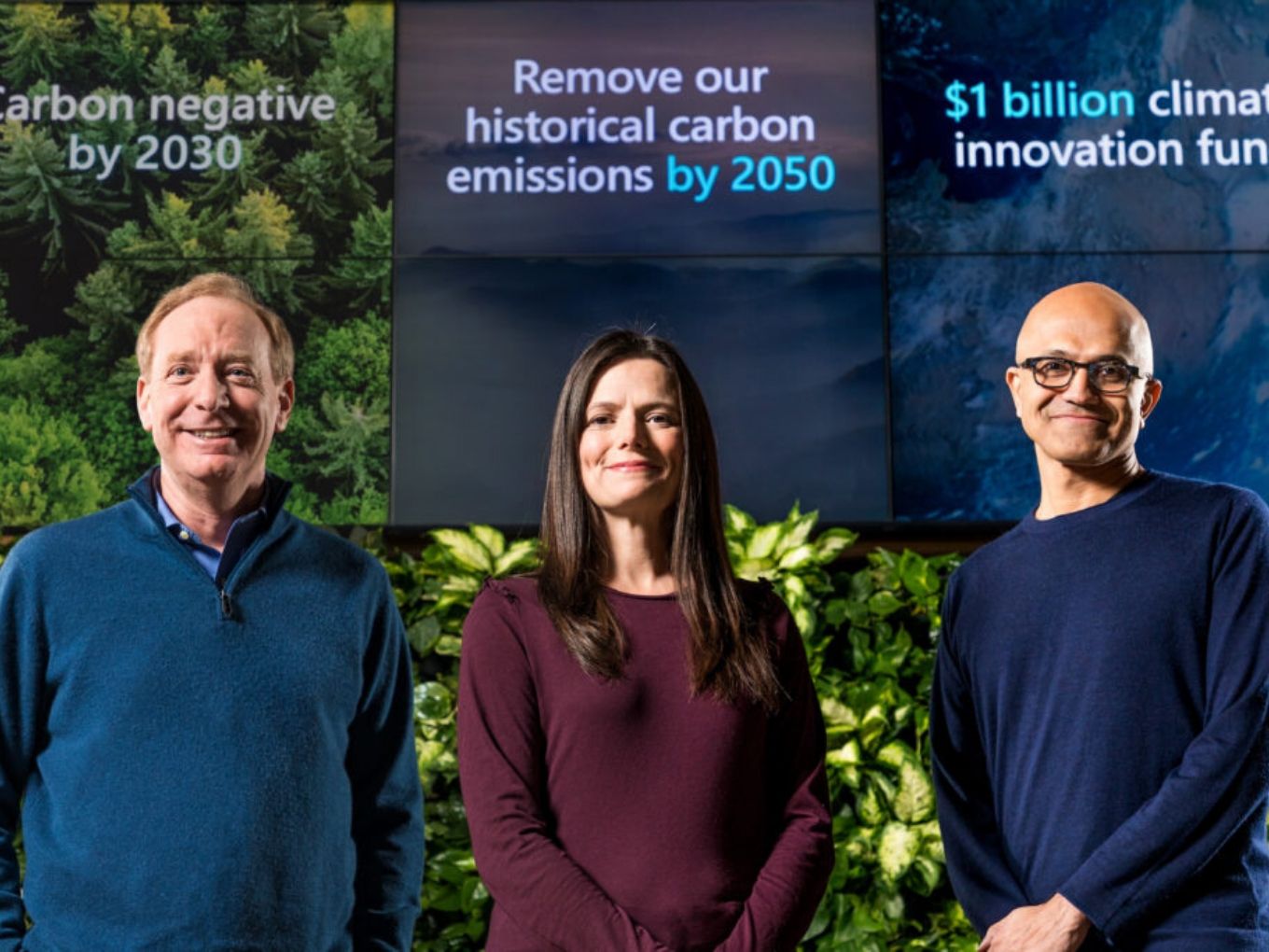 Anand Mahindra Praises Microsoft’s Carbon Negative Initiative