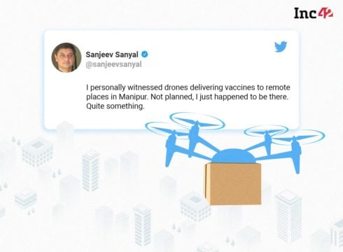 ICMR Begins Vaccine Delivery By Drones In Manipur