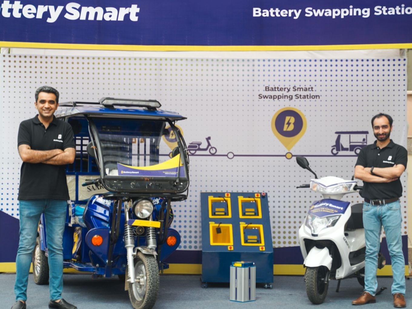 Battery Smart Founders - Swapping Station
