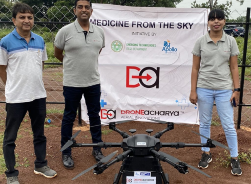 DroneAcharya Shares Hit Upper Circuit Of 10% On Friday, Up 79% From Listing Price