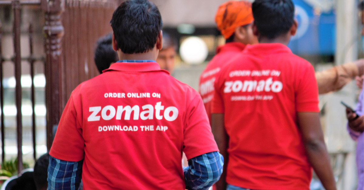 Zomato Hikes Platform Fee To INR 5, Shares Jump 4%