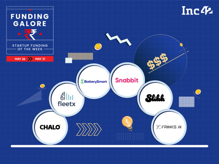 From Battery Smart To Chalo — Indian Startups Raised $93 Mn This Week